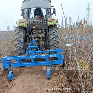 杨树柳树桃树梨树苗起苗机  樱桃树月季樟子松挖苗机 侧置式50深