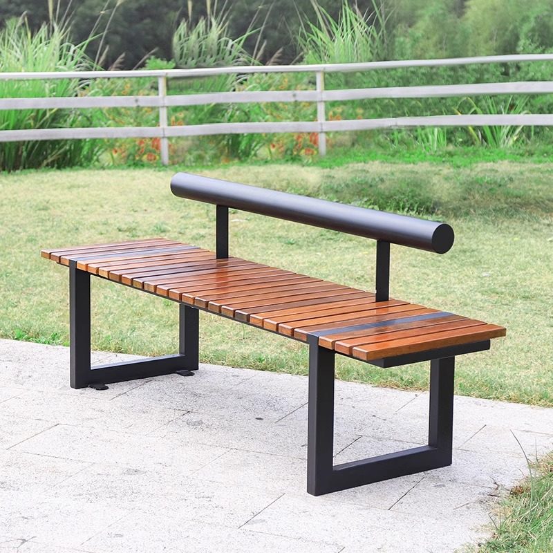休闲公园椅户外长椅不锈钢实木座椅长凳庭院小区广场景区铁艺坐凳,商业/办公家具,公共椅,淘宝优惠券,粉丝福利购,淘宝优惠卷
