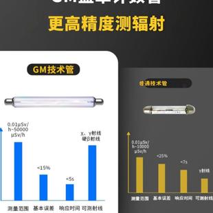 家用食品海鲜放射性污染 核辐射检测仪器盖革计数器专业盖格便携式