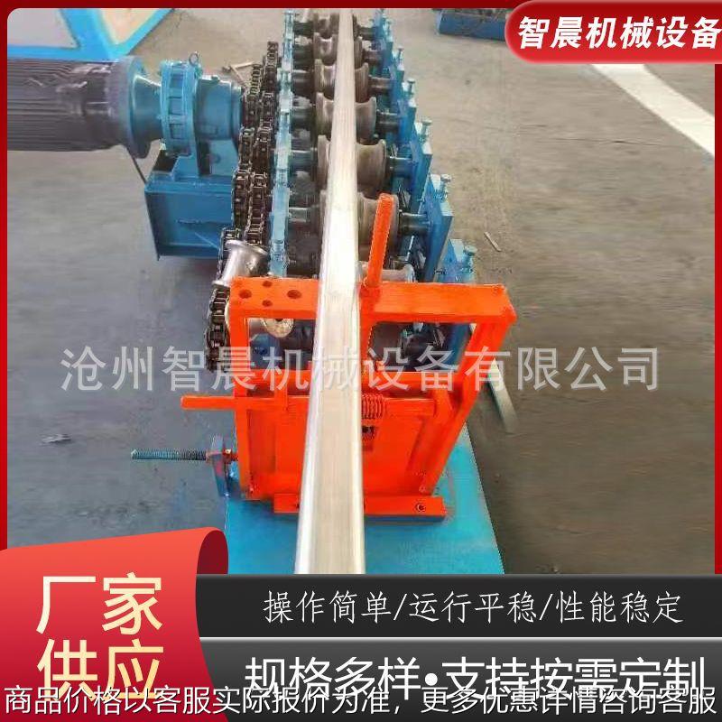 圆管变椭圆管设备大棚骨架椭圆管成型机压型机圆管变椭圆管设备