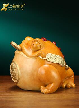金宝金蟾蜍青铜金蟾蜍饰品三脚蟾蜍金蝉店开业礼品0973