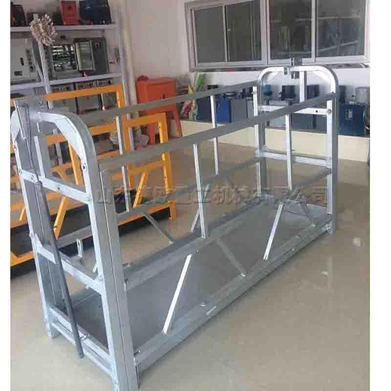 镀锌脚踏电动吊篮 外墙装修清洗升降提升机 喷涂施工建筑起重机