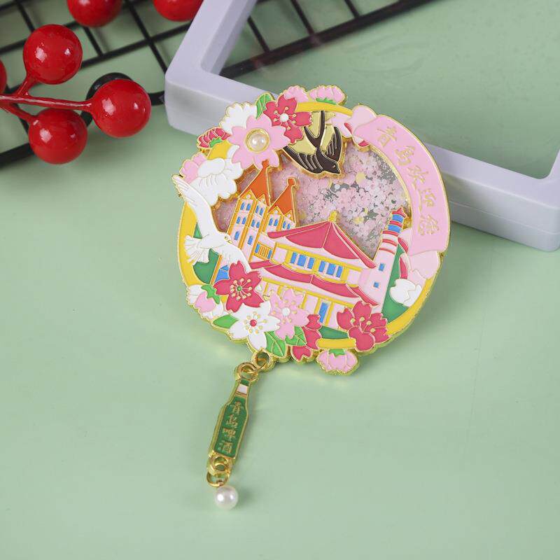 城市冰箱贴现货金属纪念品博物馆文创冰箱贴磁贴创意冰箱磁贴