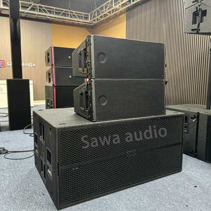 双10寸20A 30A两通道户外舞台专业线阵音响系统设备大功率音箱