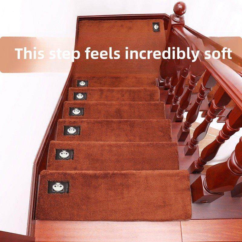 楼梯台阶垫家用无胶自粘实木台阶地毯中国风防滑脚垫厚台阶贴,居家布艺,楼梯垫,淘宝优惠券,粉丝福利购,淘宝优惠卷