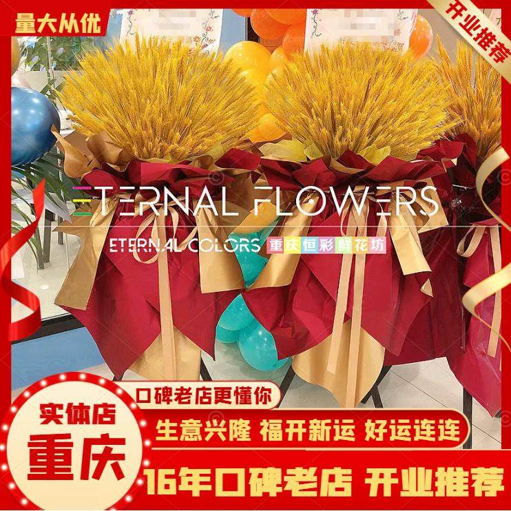 重庆开 业花篮鲜花同城速递三脚架大麦花篮演唱会开 张庆典乔迁高,鲜花速递/花卉仿真/绿植园艺,商务用花,淘宝优惠券,粉丝福利购,淘宝优惠卷