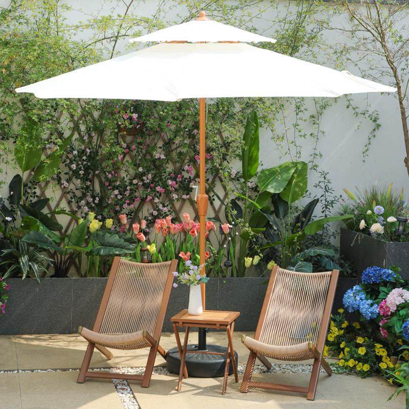 户外庭院大遮阳伞商铺用咖啡厅中柱伞天露台院子折叠太阳伞配桌椅,住宅家具,遮阳伞,淘宝优惠券,粉丝福利购,淘宝优惠卷