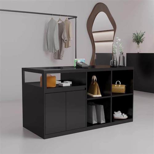 网红款服装店中岛桌展示柜女装店中岛柜展示台陈列流水台展示桌柜