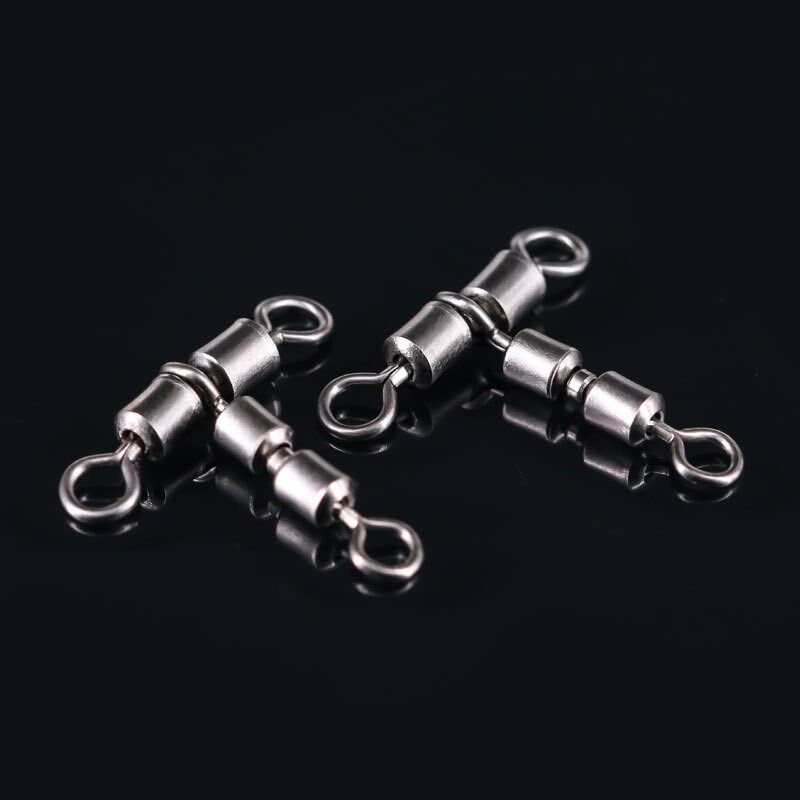 CXZHI美式高速亲子三叉转环8八字环T型L分线器串钩排钩路亚连接器