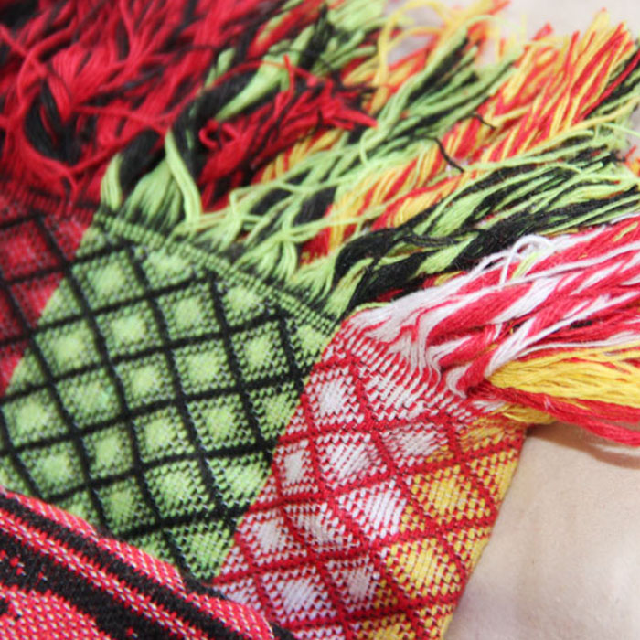 包邮老式八色线毯春秋薄空w调毯床单随身沙发巾被单桌布线毯床单