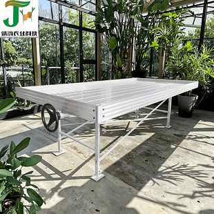 4x8FT育苗床无土栽培系统设备种植架农业种植水培种植苗床支架