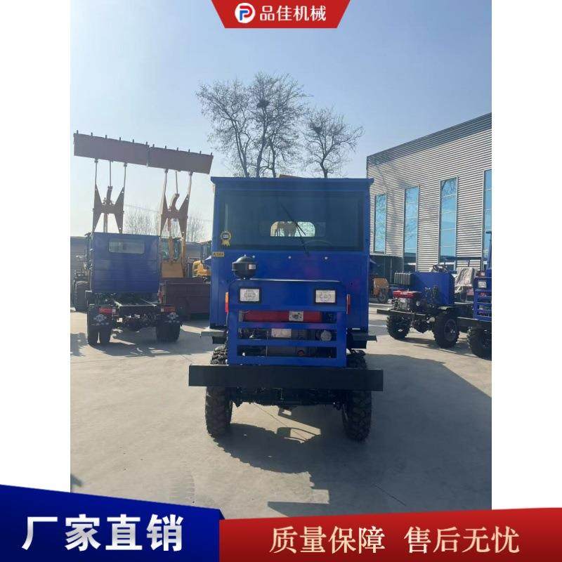 柴油自卸四轮装载车 农用果园运输车 建筑工地运输隧道拉运车辆