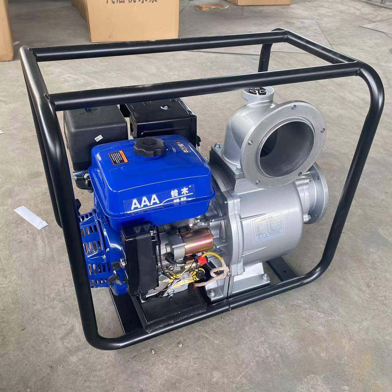 汽油移动式农用灌溉大流量2/3/4/6寸柴油自吸户外抽水机厂家