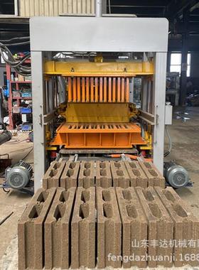 block machine QT4-15自动液压砖机 水泥砖机400*200*200mm