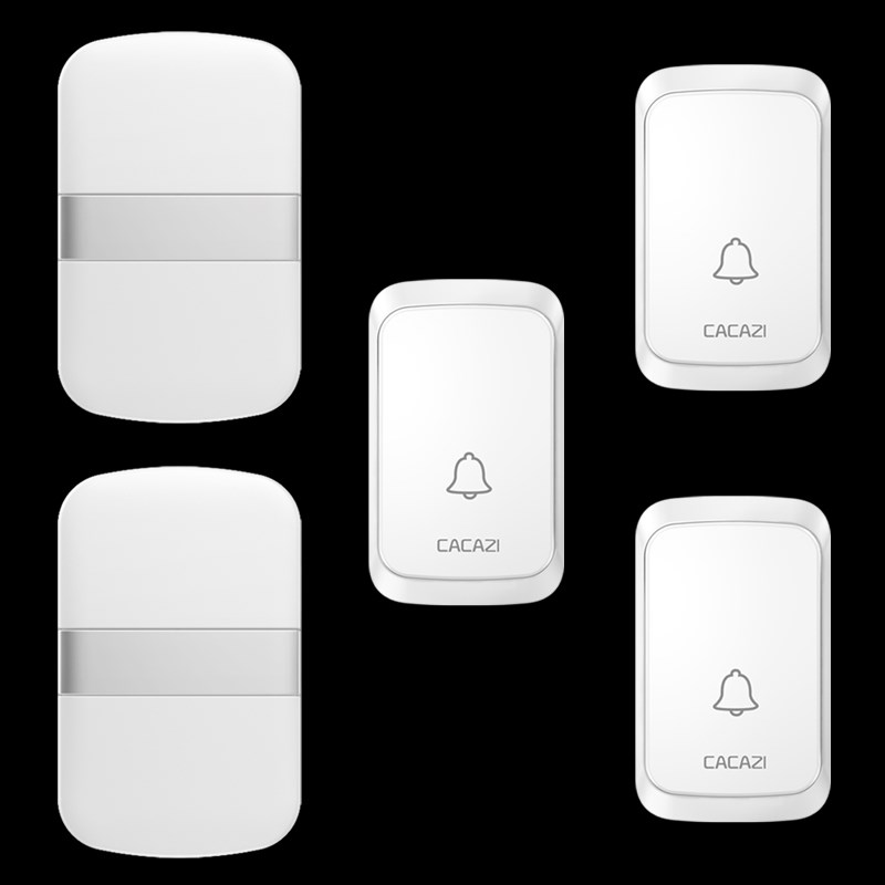 智能无线电门铃三拖二家用门z铃远距离电子智能遥控门铃呼叫器