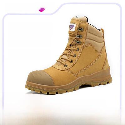 马丁靴安全鞋高帮侧拉炼钢包头男防砸防刺穿防滑耐磨工作鞋劳保鞋