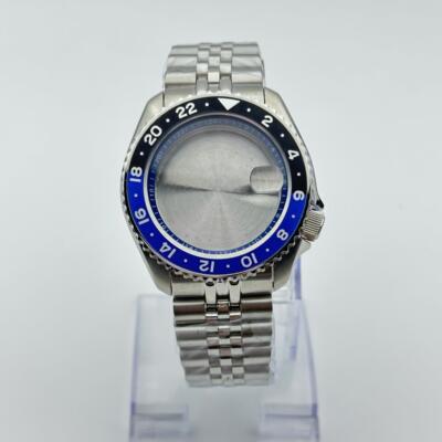 42mm改装机械手表配件防水单卖精钢304表壳适合NH34机芯