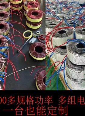 环型变压器步进驱动电源音响隔离功放变压器100W300W1500W全铜线