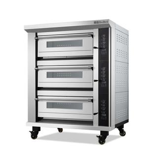 烤箱三层六盘大型电烤箱面包烘培烤炉SK 厂家供应德焙款 623