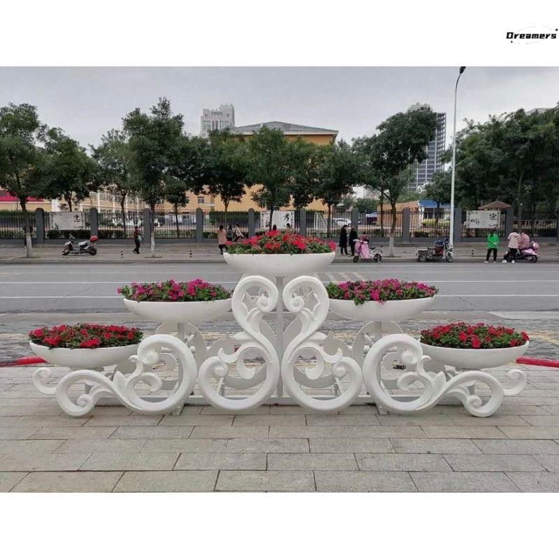 户外大型景观绿化花坛花架造景欧式多层铁艺花架塑料花盆组合厂家,鲜花速递/花卉仿真/绿植园艺,花架,淘宝优惠券,粉丝福利购,淘宝优惠卷