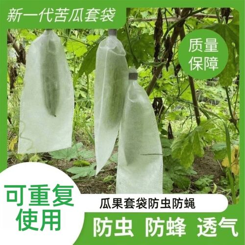 丝瓜套袋无纺布无纺布防虫袋套袋 瓜果丝瓜节瓜苦瓜防果蝇防鸟袋