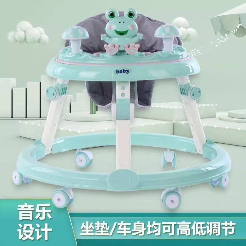 婴儿学步车防O型腿防侧翻起步车可折叠6-18个月宝宝助步车男女孩,婴童用品,学步车,淘宝优惠券,粉丝福利购,淘宝优惠卷