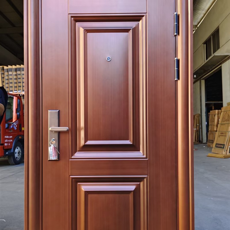 防盗门进户大门单开入户门安全门钢制大门家用乡村自建房铁艺大门