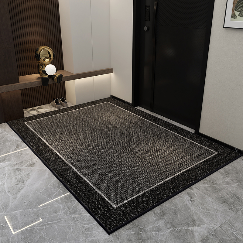 定制高端入户门地垫可裁剪门垫轻奢现代进门玄关脚垫门口地毯家用