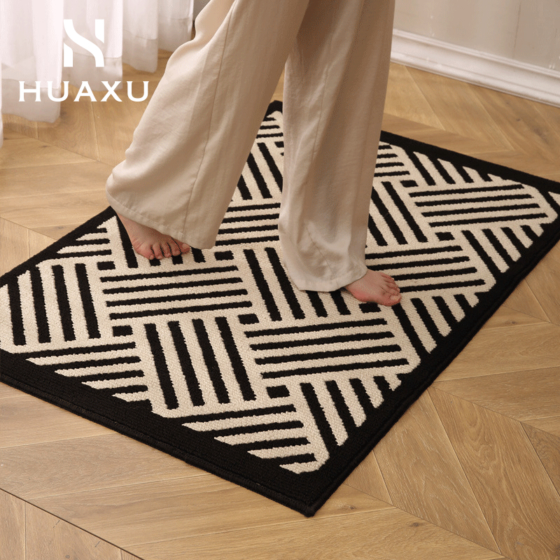 美式复古高级感入户门脚垫进门地垫家用门垫玄关耐脏门口防滑垫