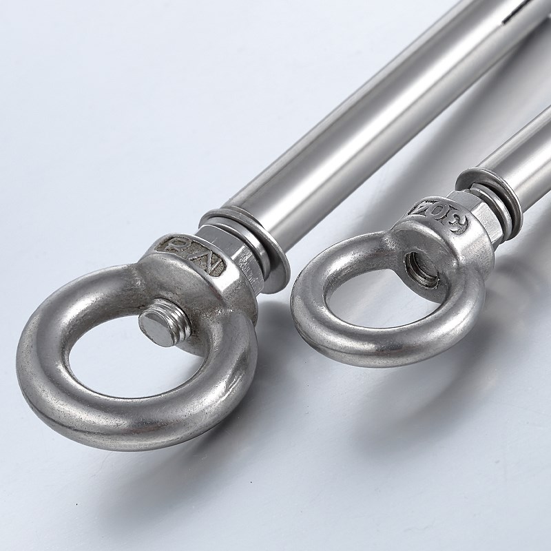 M610M带/12M16M挂钩30膨胀螺丝吊环加长圈4环M8/带不锈钢膨胀螺栓