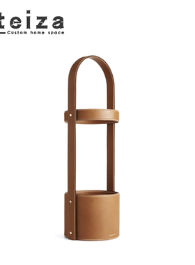 Oteiaza现代简约创意样板房售楼部雨伞架皮伞桶入户门厅工艺品摆