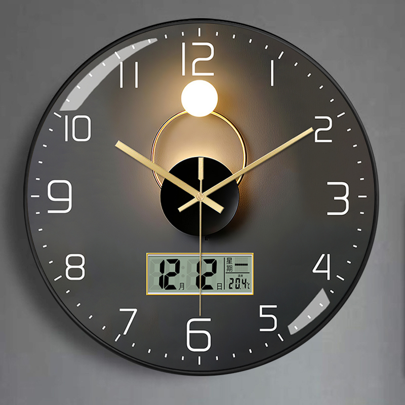 厂家现代轻奢时钟挂墙挂钟客厅家用时尚G网红创意挂表卧室简约202