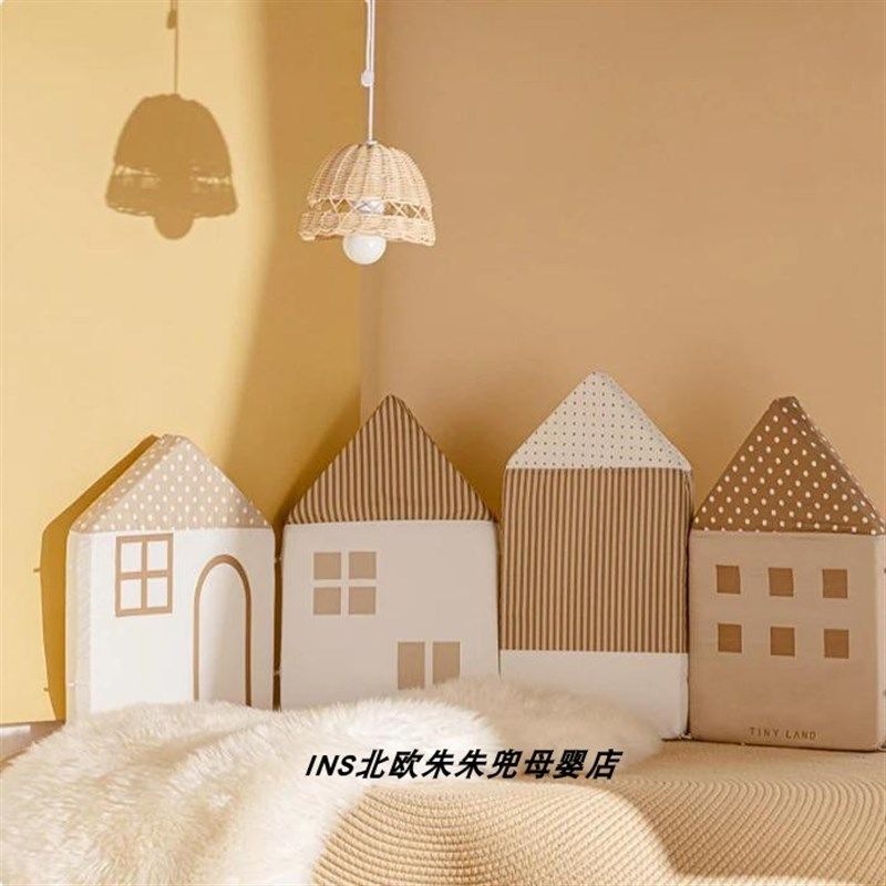 婴儿床床围防撞床围软包布艺床围栏宝宝防摔防护栏靠垫全棉可拆洗,婴童用品,床围/床靠,淘宝优惠券,粉丝福利购,淘宝优惠卷