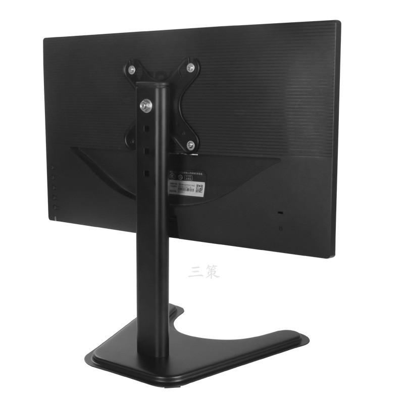通用19/27/32寸电视机底座支架高低可调升降桌面座架曲面屏支架子