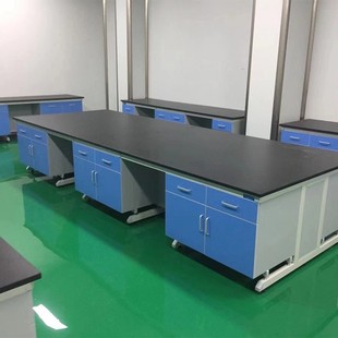 实验室钢木边台工作台试验台试剂架化验室操作台水槽台