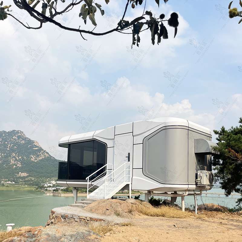 景区景观精装修型太空舱 户外移动成品房 模块化移动宾馆民宿方舱