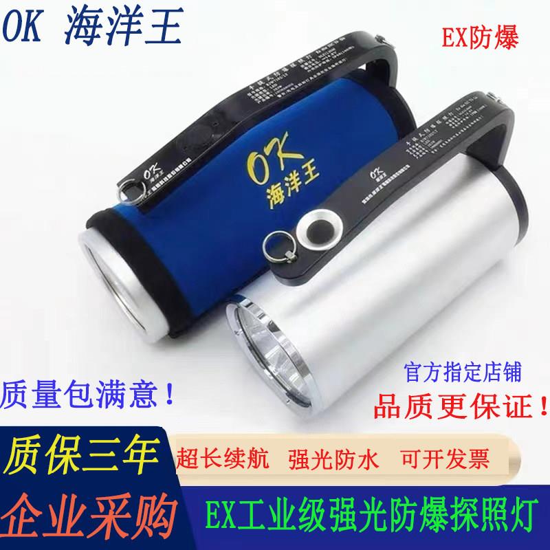 海洋王强光防爆探照灯RJW7102A手提式手电筒可充电式大功率RJW710