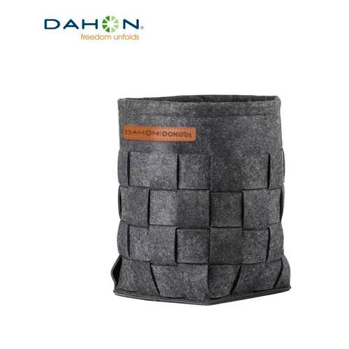 大行DAHON折叠自行车手工编织毛毡篓子电动自行车筐菜篮