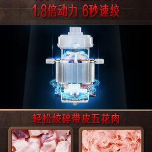 德国绞肉机家用电动小型搅碎机多功能全自动碎肉打肉机器搅肉馅机