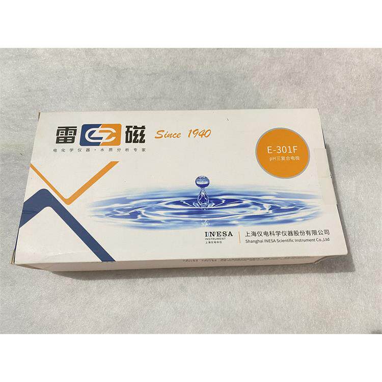 E-301-F E-301-D QC CF雷磁酸度计PH计 复合电极带温度感测器