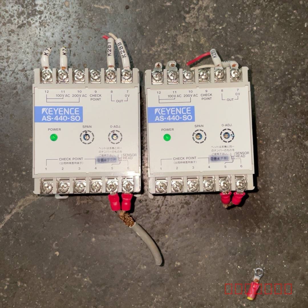 议价基恩士传感器控制器AS-440-SO刚刚从设维修