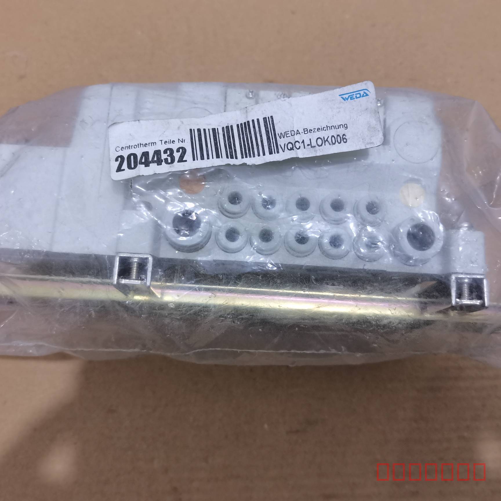 议价阀岛模块，型号VQC1-L0K006，包装完整维修