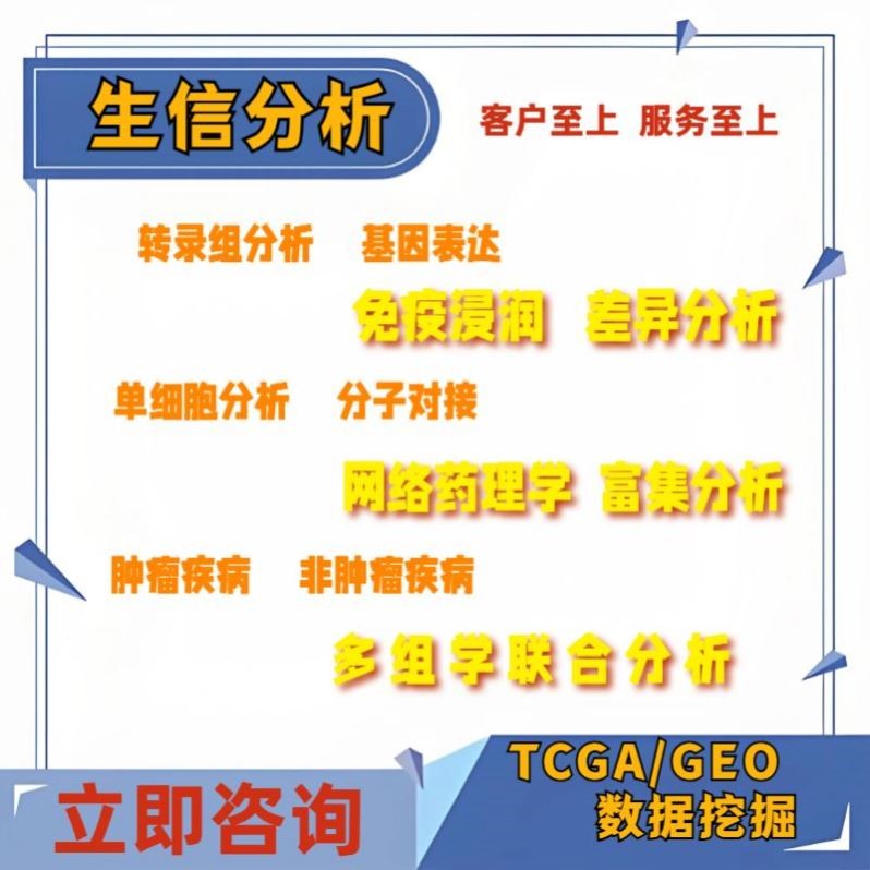RNA-seq全转录组数据分析预后模型构建服务