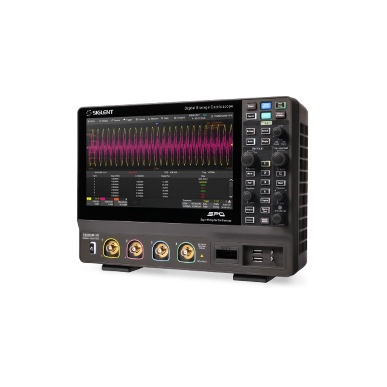 SDS2104/2204/2354XHD数字示波器12bit垂直分辨率高清触摸屏