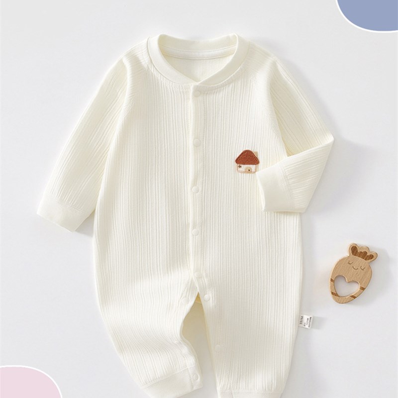 66码婴儿衣服宝宝四季款连体衣新生儿a类纯棉秋衣婴幼儿春秋爬服