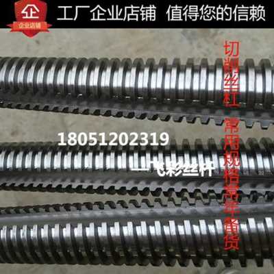 爆品杆0密梯形丝j杠t形丝杆升降螺w杆2tr2精 2T4Y 8 30