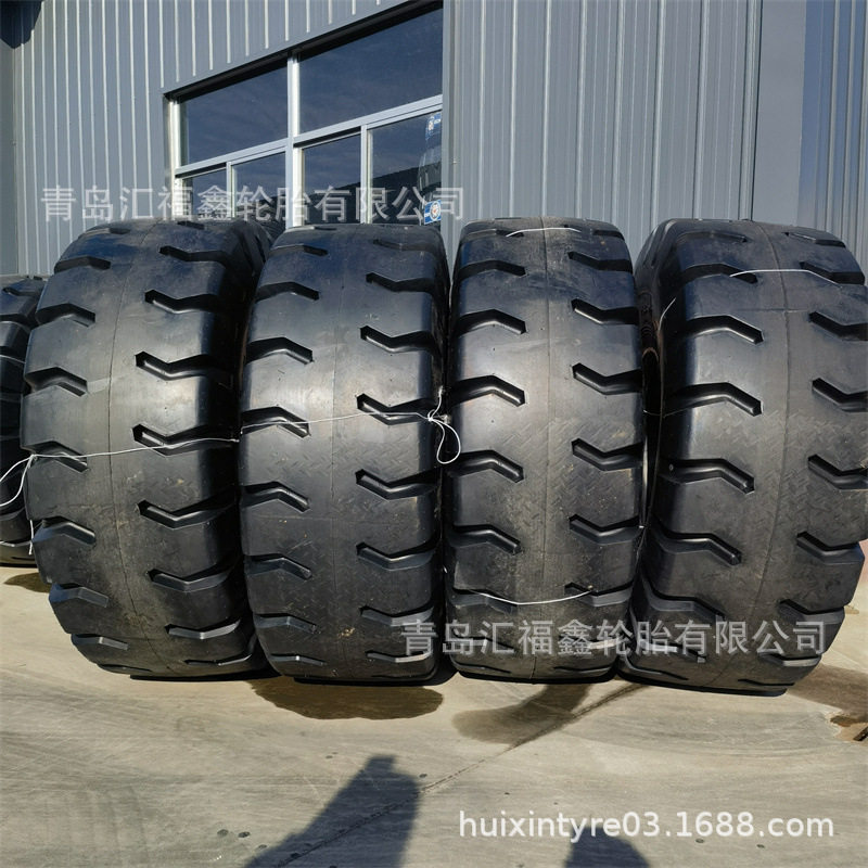 安耐特工程轮胎23.5-25装载机铲车轮胎24层加厚大羊角矿区采石场