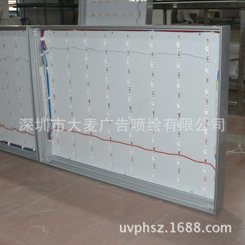 LED发光背景墙广告牌手机店UV软膜卡布灯箱拉布灯箱单面双面定做