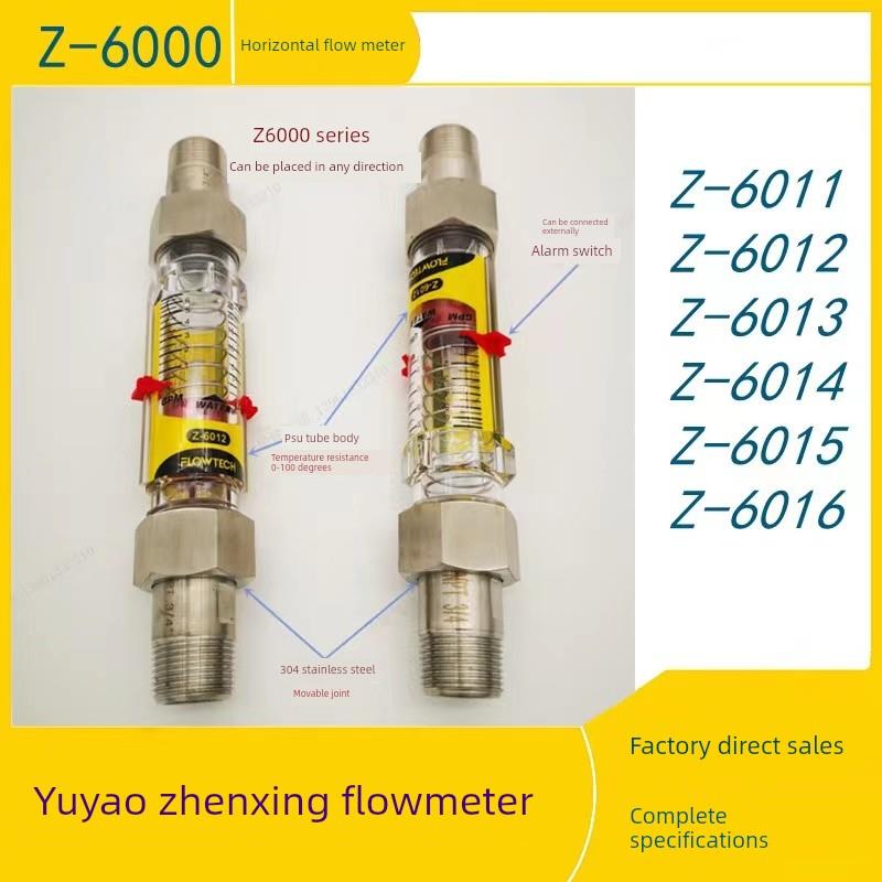 Z-6000 水平流量计 半导体行业 卧式不锈钢立卧两用 飓砜管材质