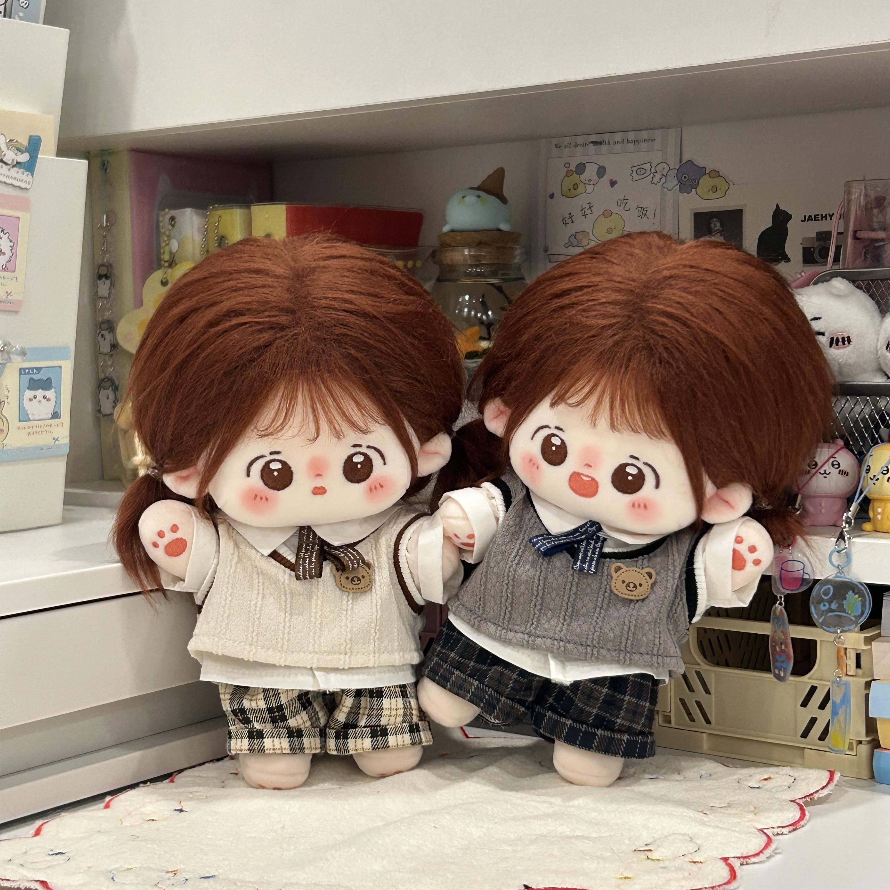 碳酸NEO韩高校服20cm二十厘米娃衣无属性棉花娃娃的衣服